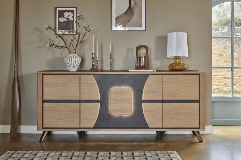 L’enfilade Girardeau en chêne