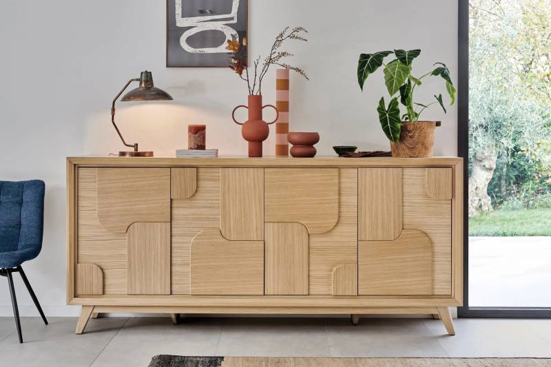 L’enfilade Girardeau en chêne