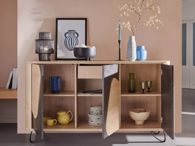 L’enfilade Girardeau en chêne